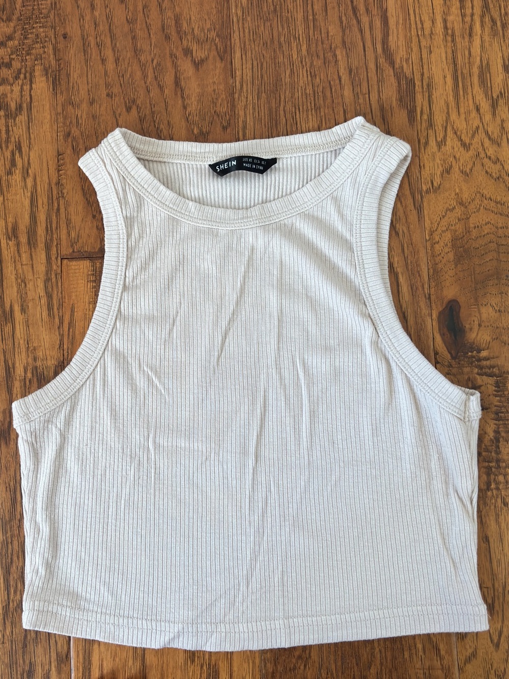 Beige tank
